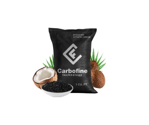 Carbón Activado Cáscara de Coco - Saco con 12.5 Kg - CARBOFINE